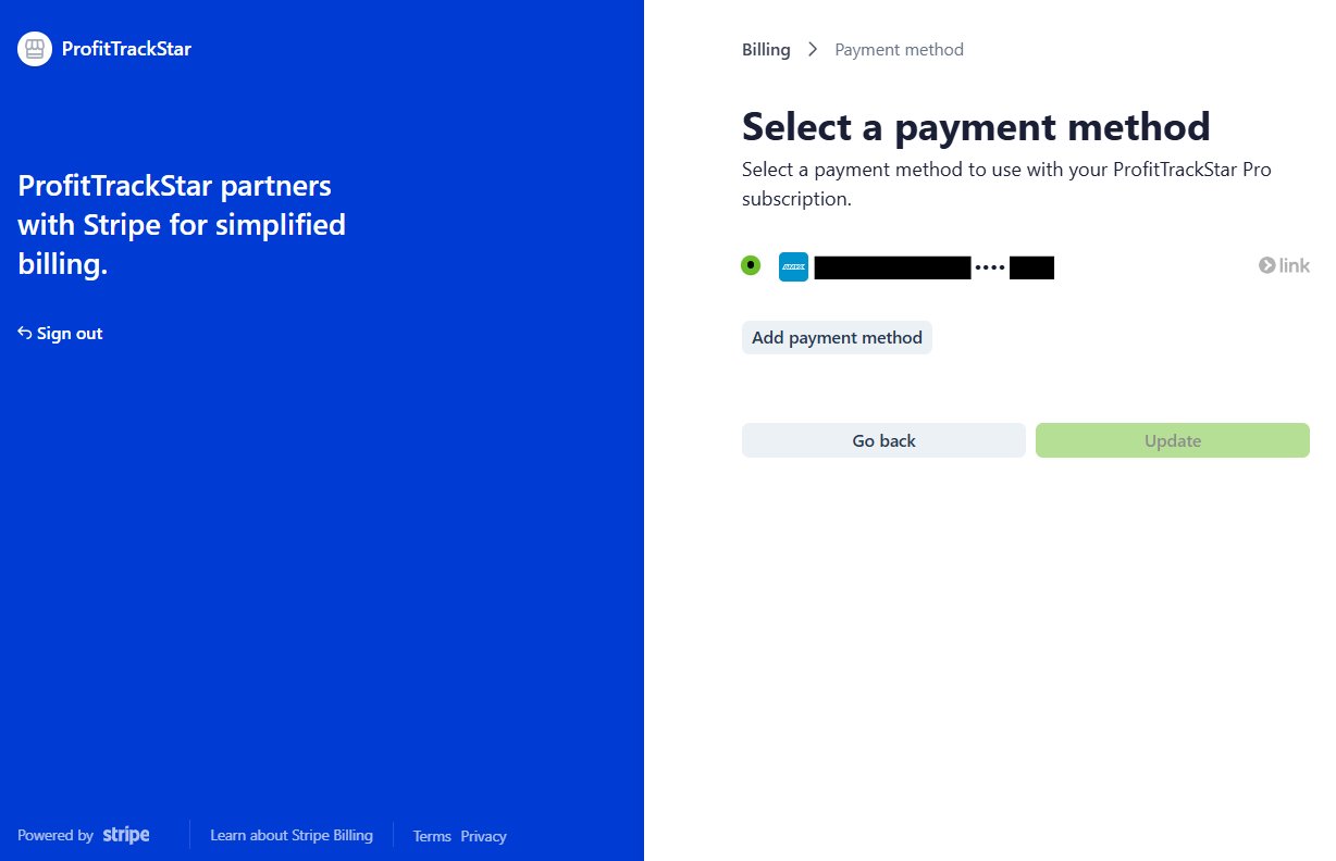 Select payment method